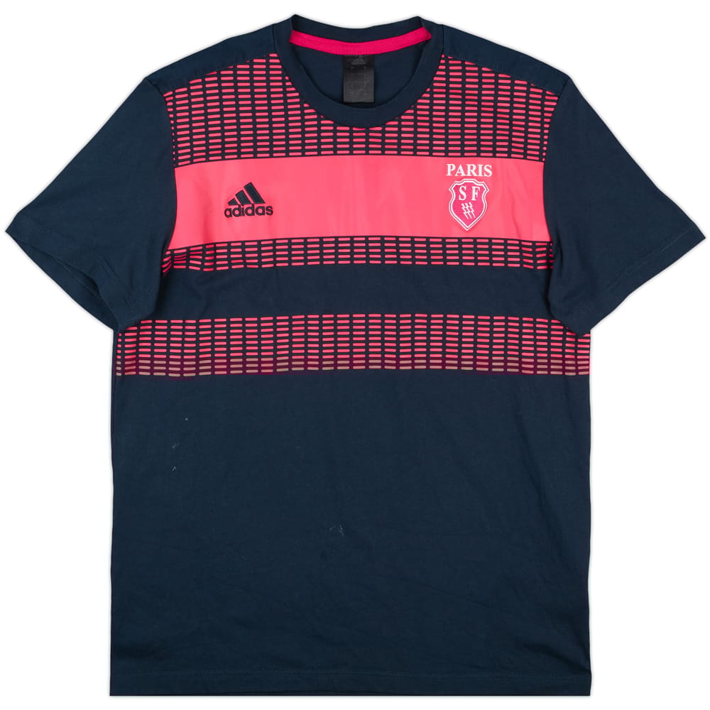 2018 Stade Francais adidas Training Shirt - 6/10 - (L)