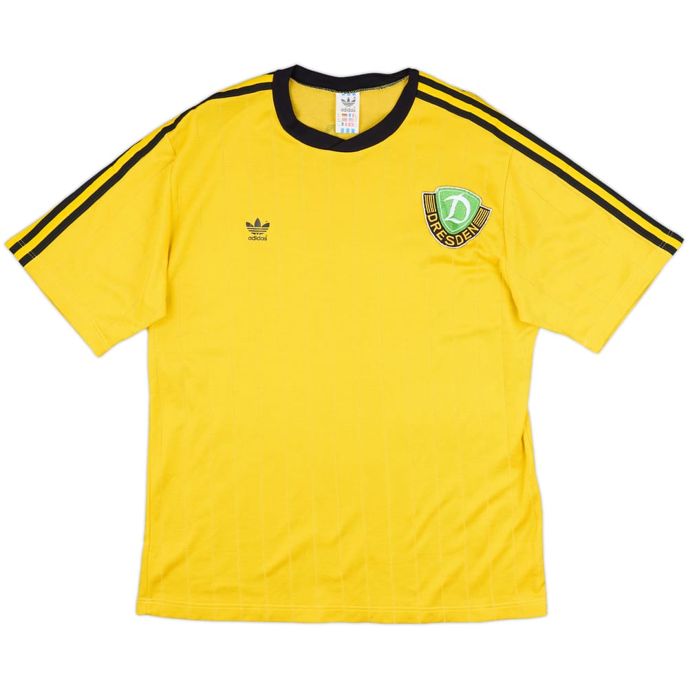 1991-93 Dynamo Dresden adidas Training Shirt - 9/10 - (XL)