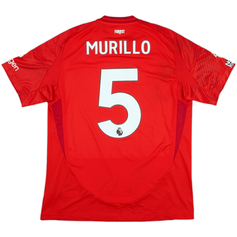 2024-25 Nottingham Forest Match Worn Home Shirt Murillo #5