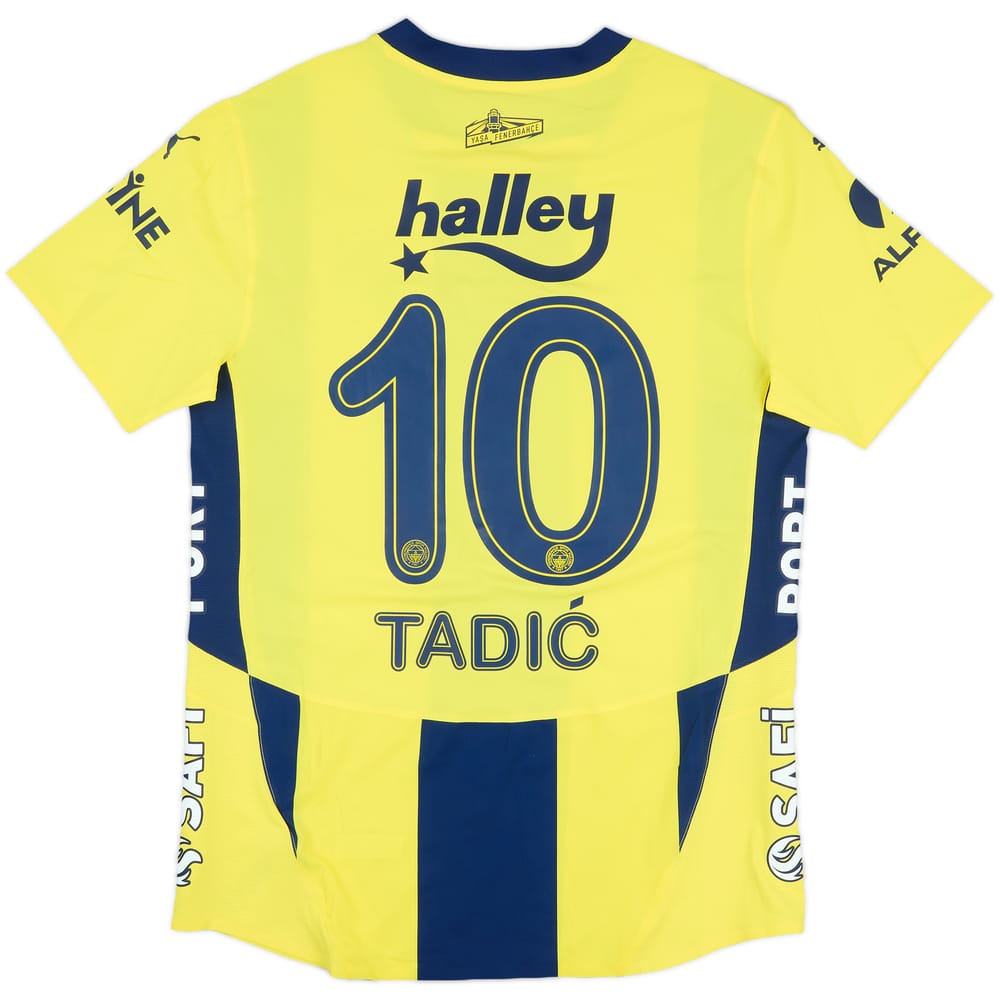 2024-25 Fenerbahce Player Issue Home Shirt Tadic #10