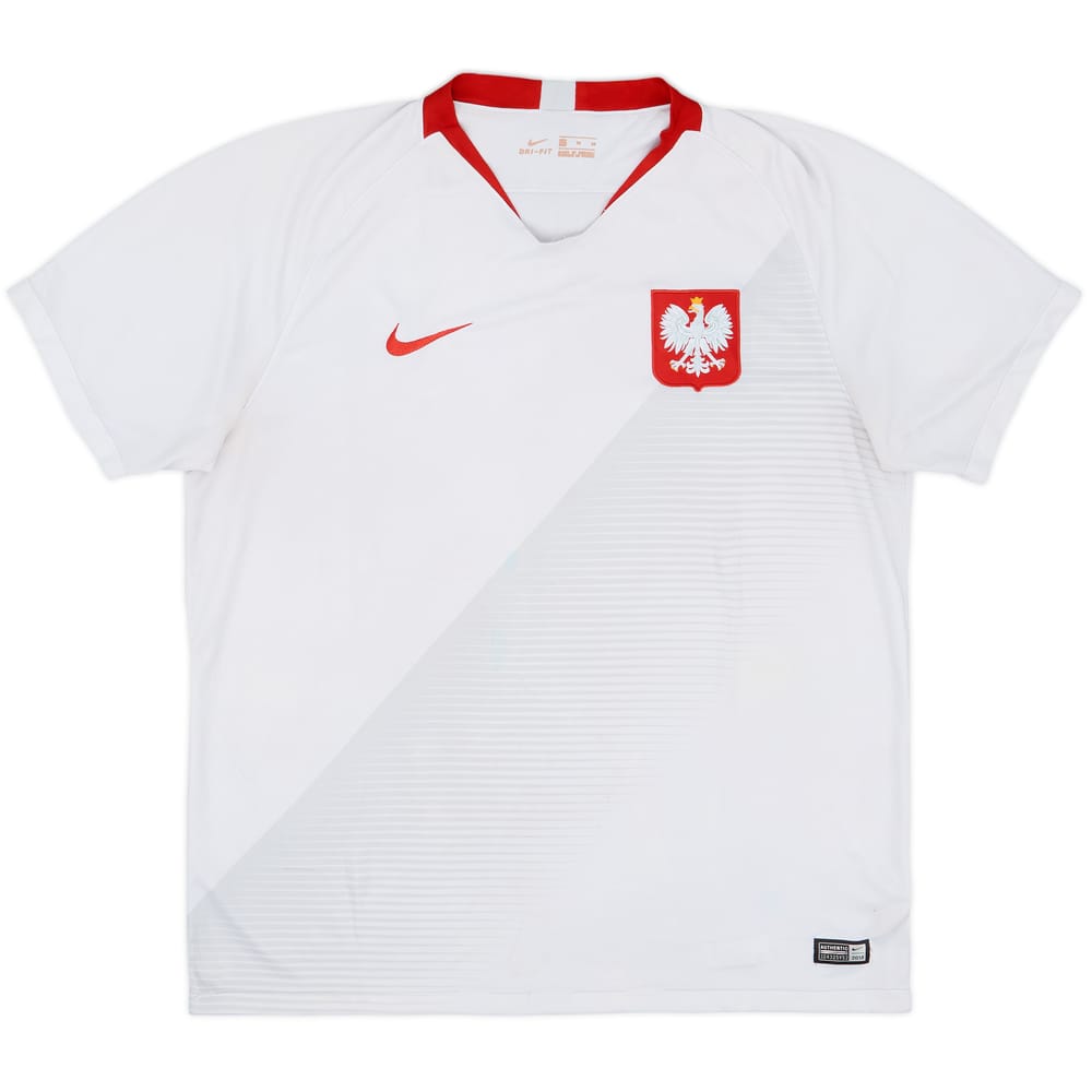 2018-19 Poland Home Shirt - 4/10 - (XL)