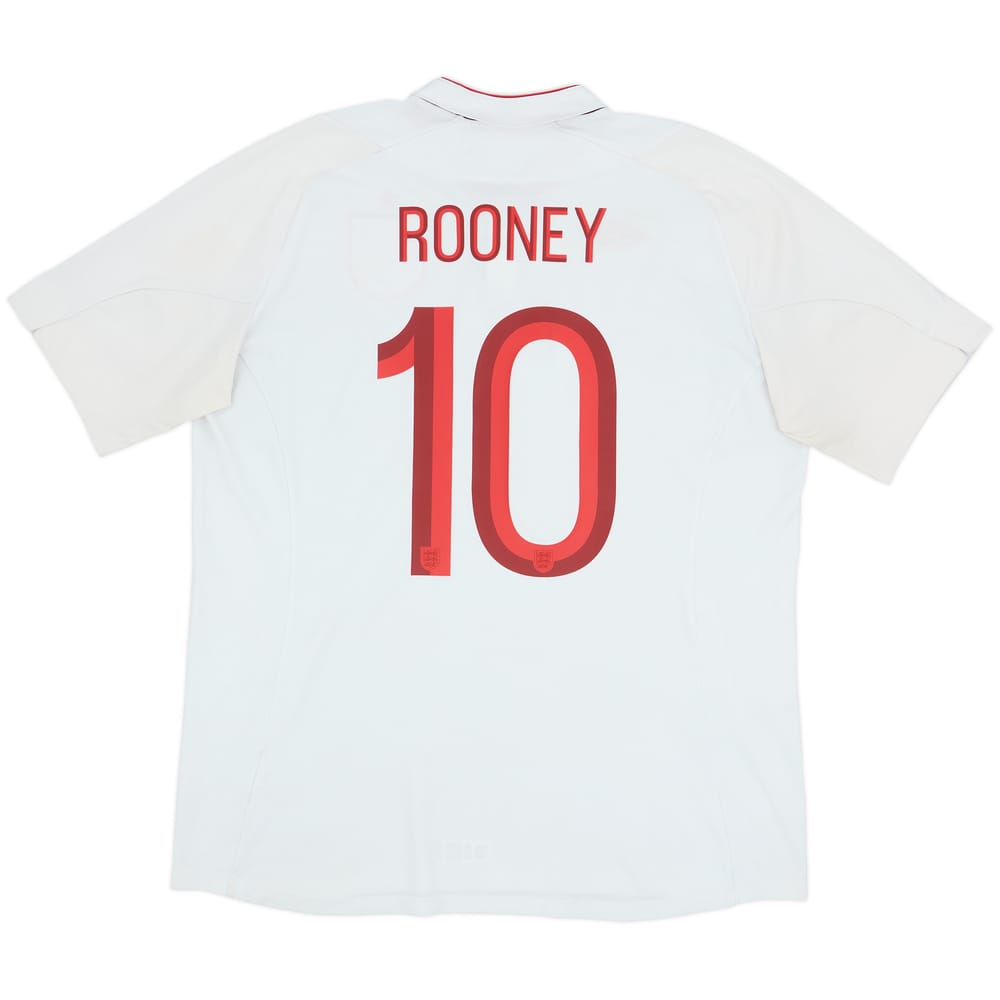 2012-13 England Home Shirt Rooney #10 - 5/10 - (L)