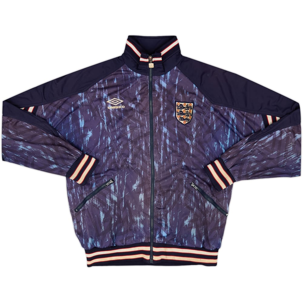 1993-95 England Umbro Track Jacket - 7/10 - (M)