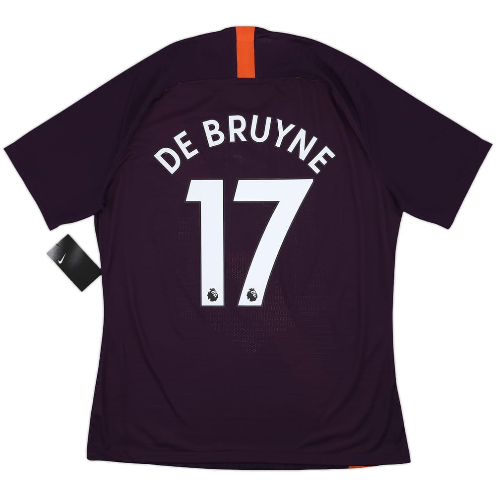 2018-19 Manchester City Authentic Third Shirt De Bruyne #17 (XL)