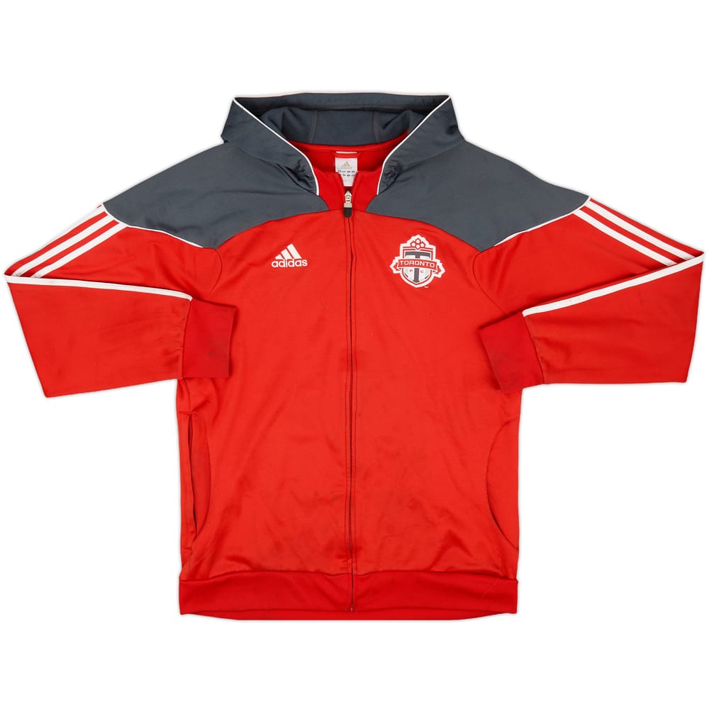 2010-11 Toronto adidas Hooded Track Jacket - 7/10 - (L/XL)