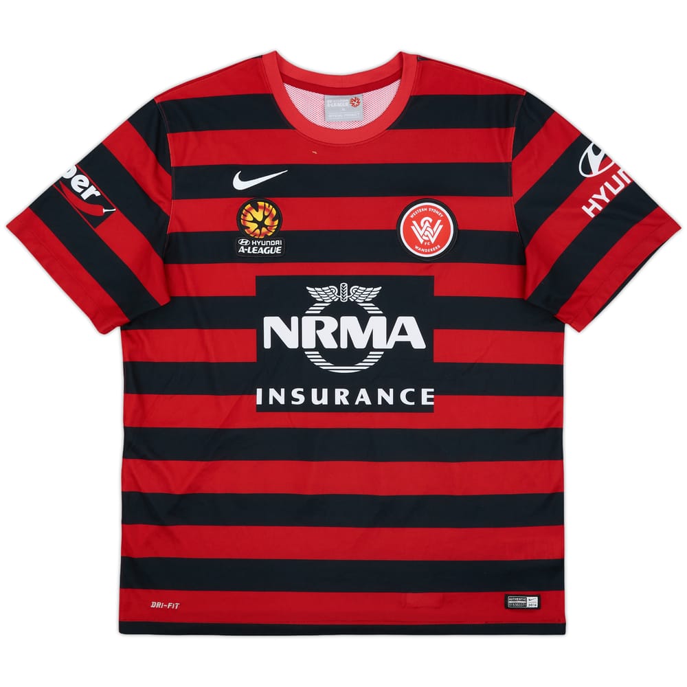 2014-15 Western Sydney Wanderers Home Shirt - 9/10 - (XL)