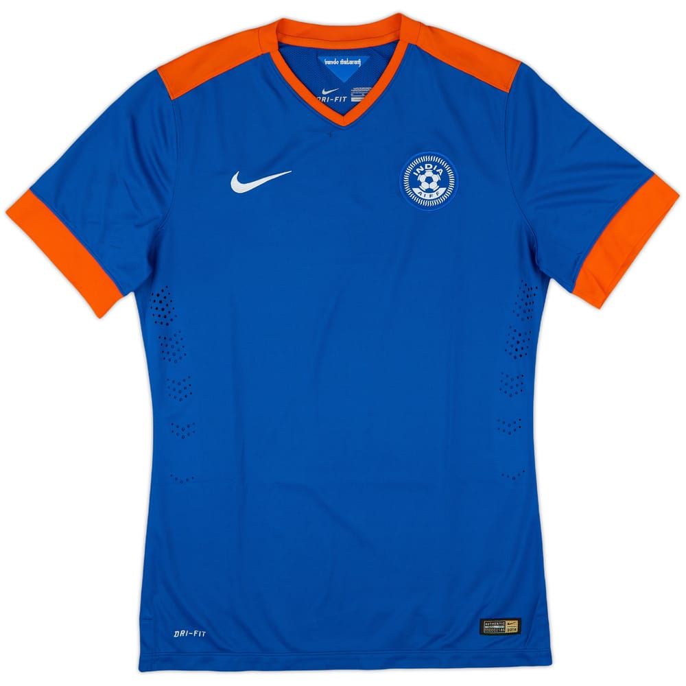 2015 India Authentic Home Shirt - 7/10 - (M)