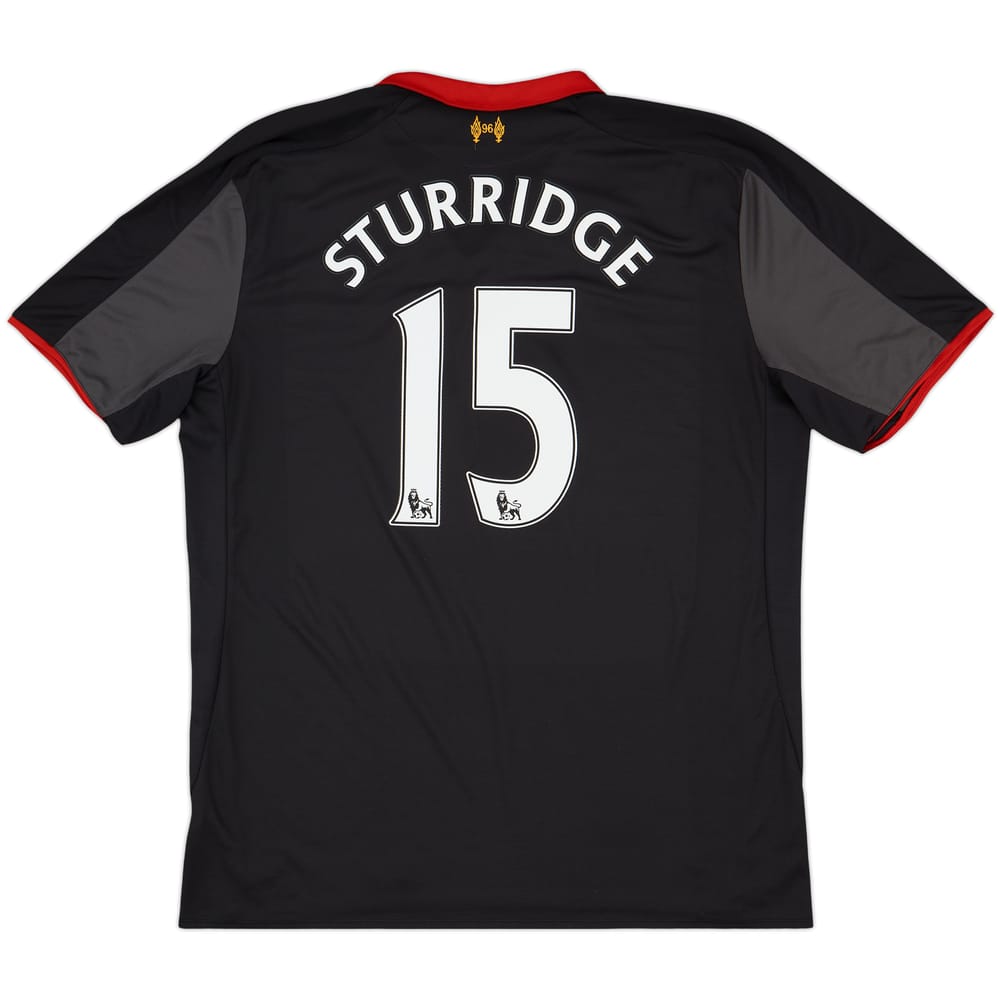 2014-15 Liverpool Third Shirt Sturridge #15 - 8/10 - (XL.Boys)