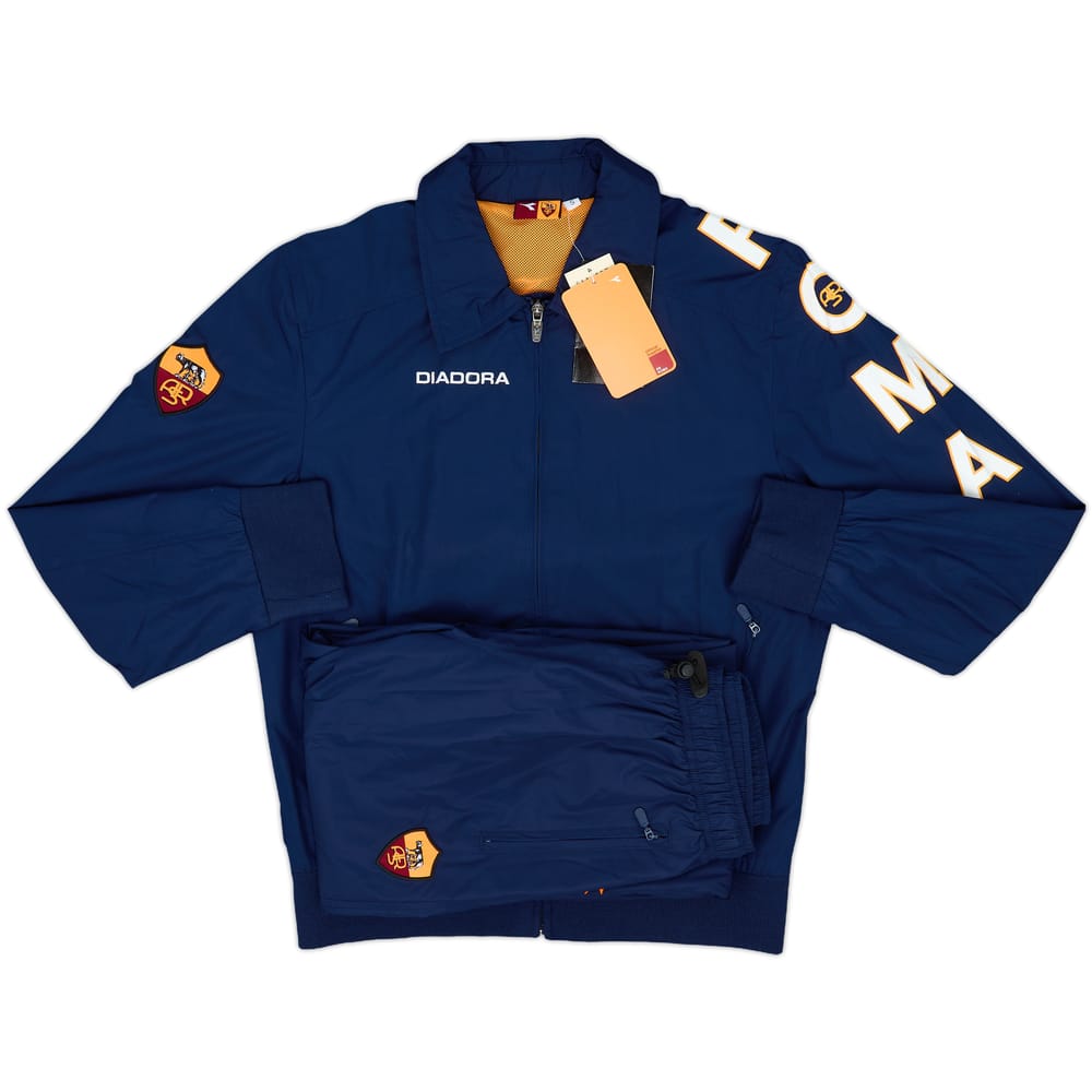 2005-06 Roma Diadora Tracksuit (S)