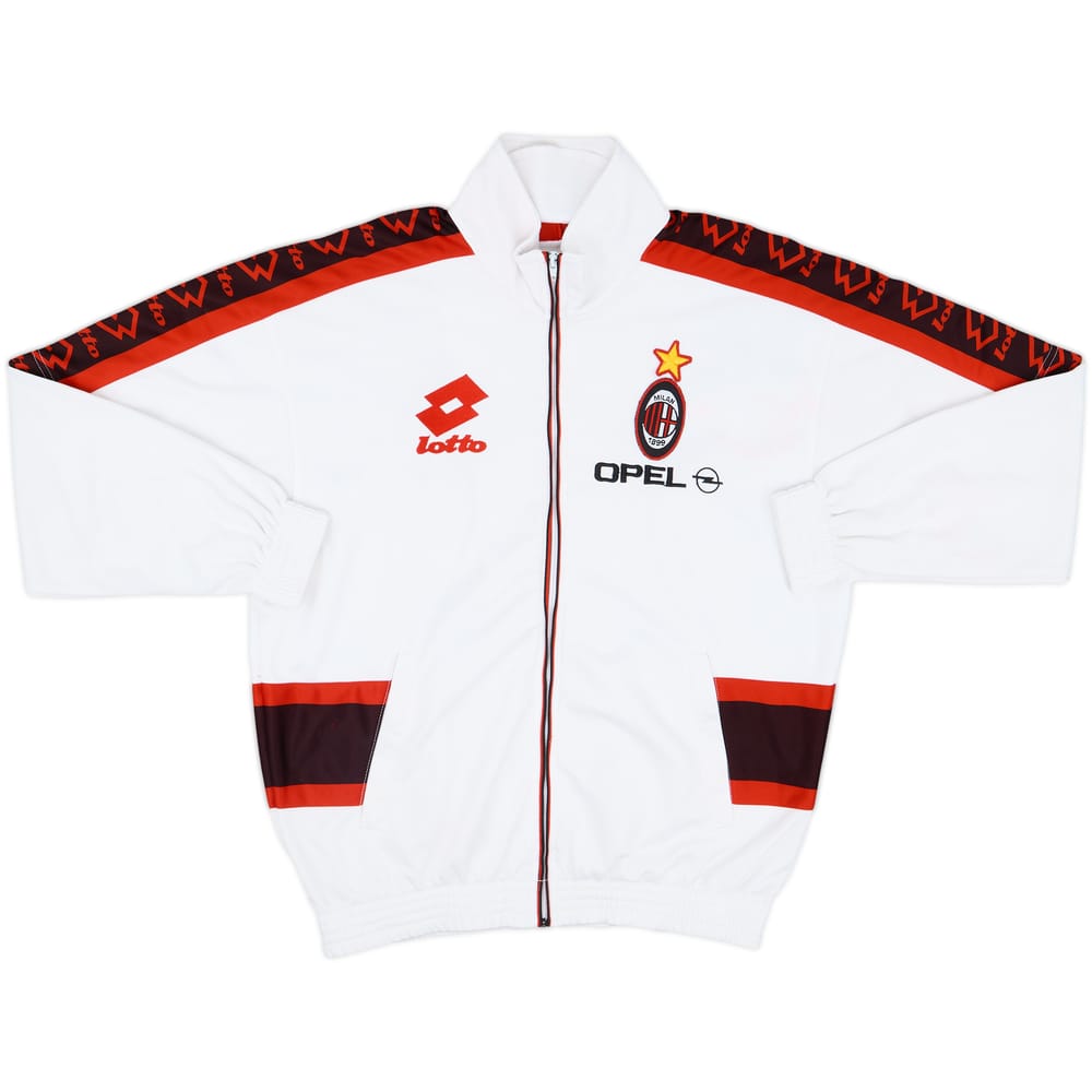 1995-96 AC Milan Lotto Track Jacket - 6/10 - (L)