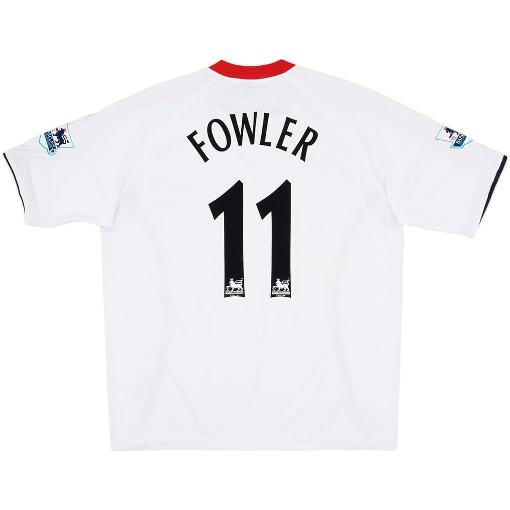 2005-06 Liverpool Away Shirt Fowler #11 - 5/10 - (XL)