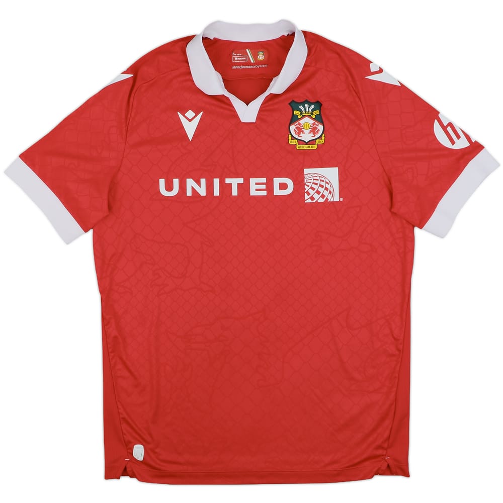 2024-25 Wrexham Home Shirt - 8/10 - (L)