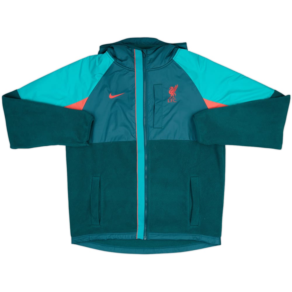 2022-23 Liverpool Nike Hooded Track Jacket - 10/10 - (L)