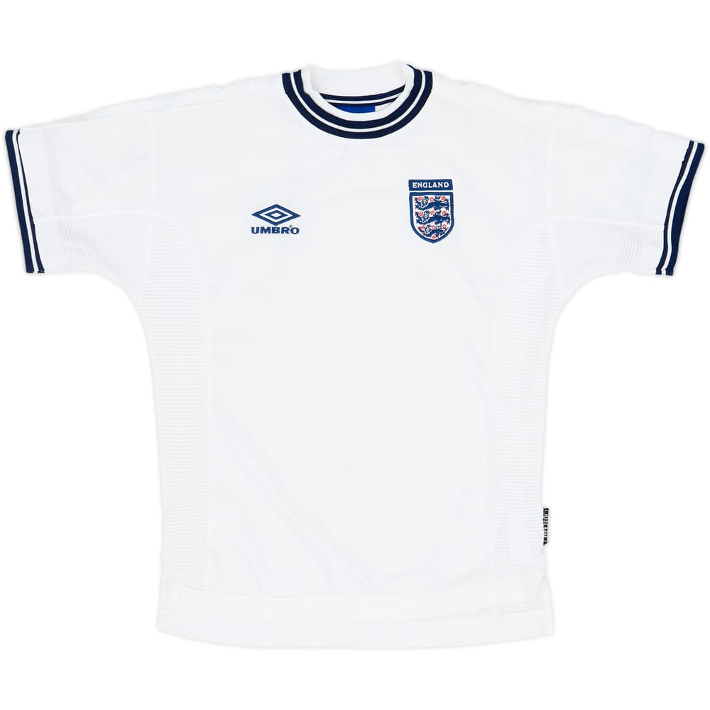 1999-01 England Home Shirt - 8/10 - (L.Boys)