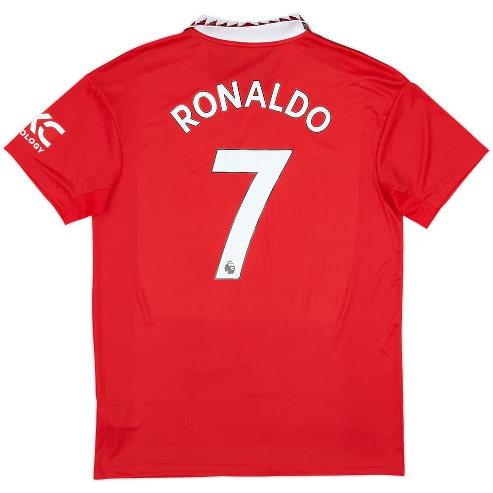 2022-23 Manchester United Home Shirt Ronaldo #7 (L)