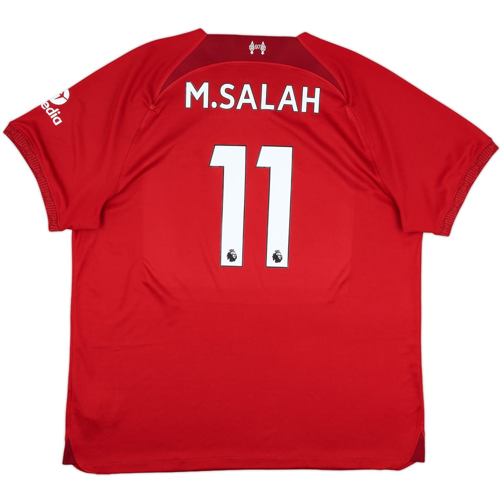 2022-23 Liverpool Home Shirt M.Salah #11 - 7/10 - (XXL)