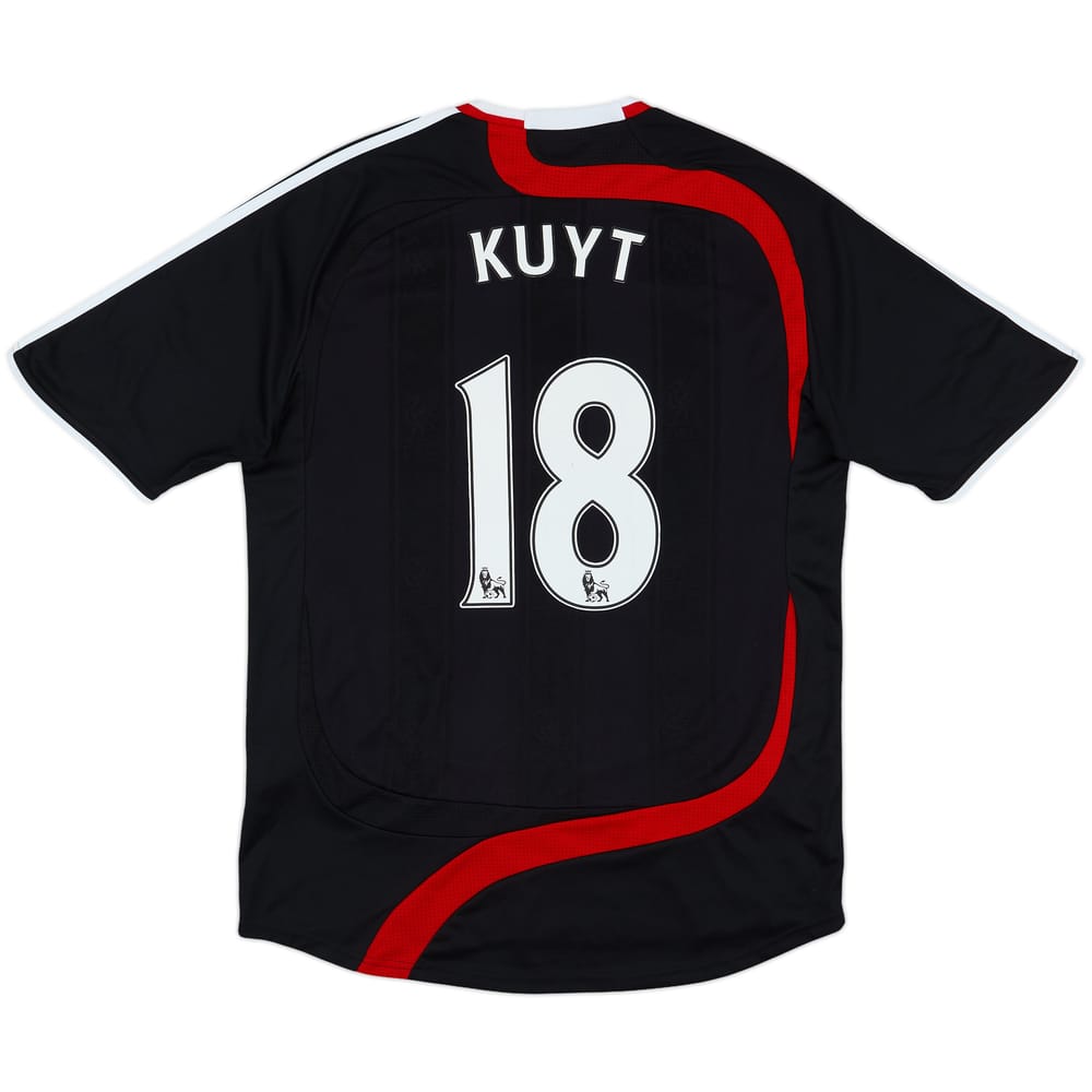 2007-08 Liverpool Third Shirt Kuyt #18 - 6/10 - (M)