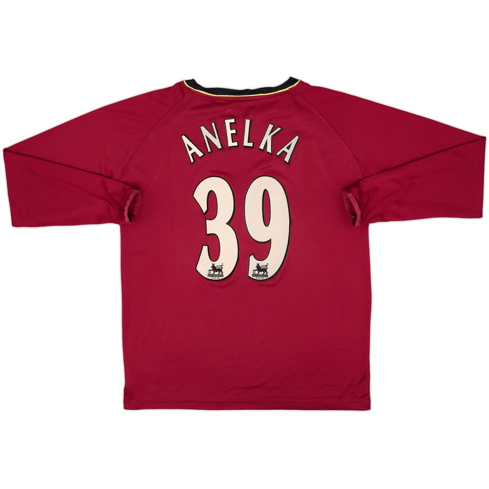 2006-08 Bolton Away L/S Shirt Anelka #39 - 7/10 - (L)