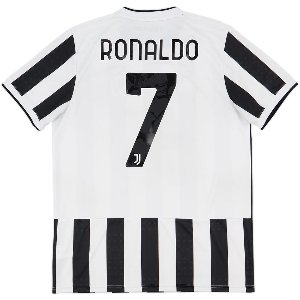 2021-22 Juventus Home Shirt Ronaldo #7 - 7/10 - (L)