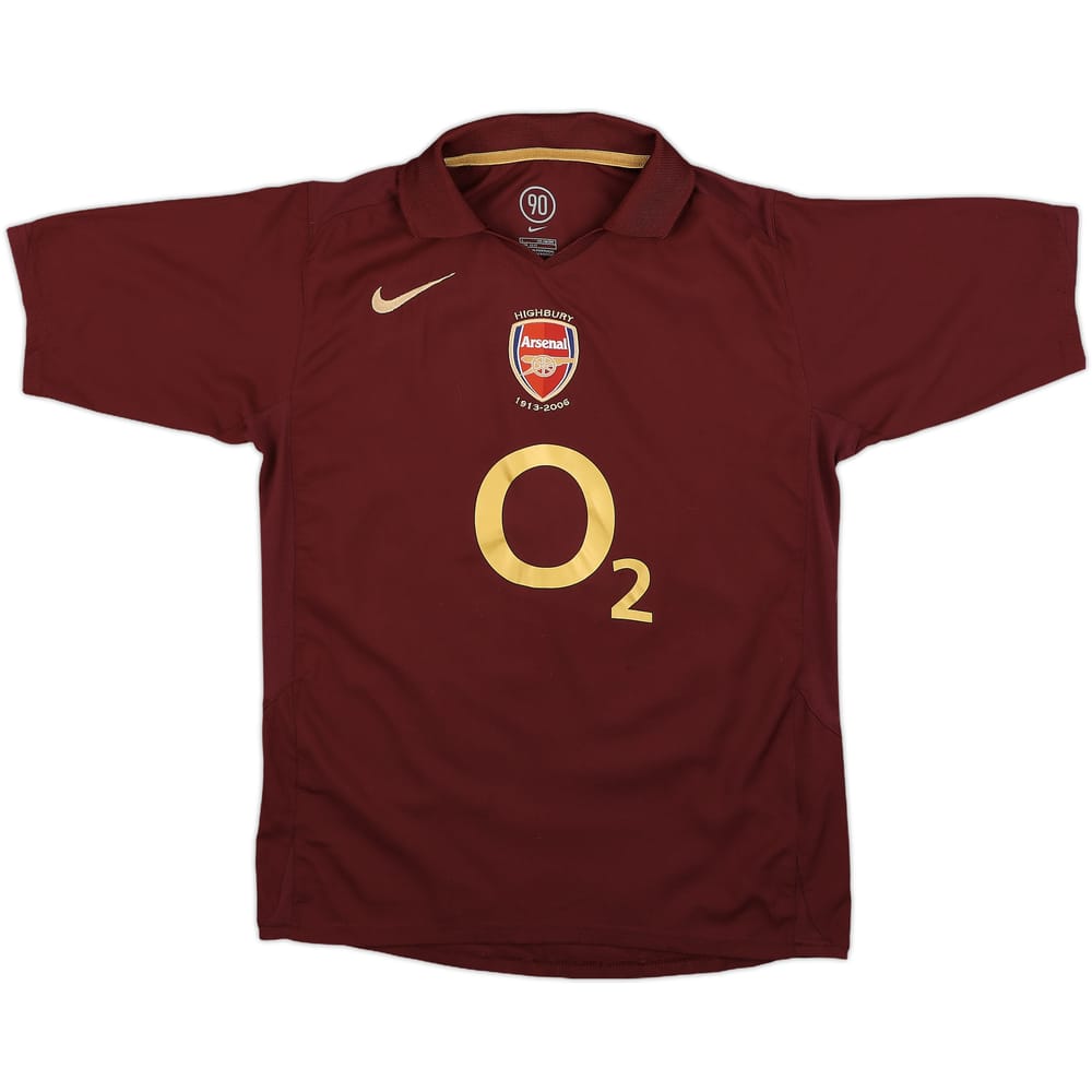 2005-06 Arsenal Home Shirt - 9/10 - (L.Boys)