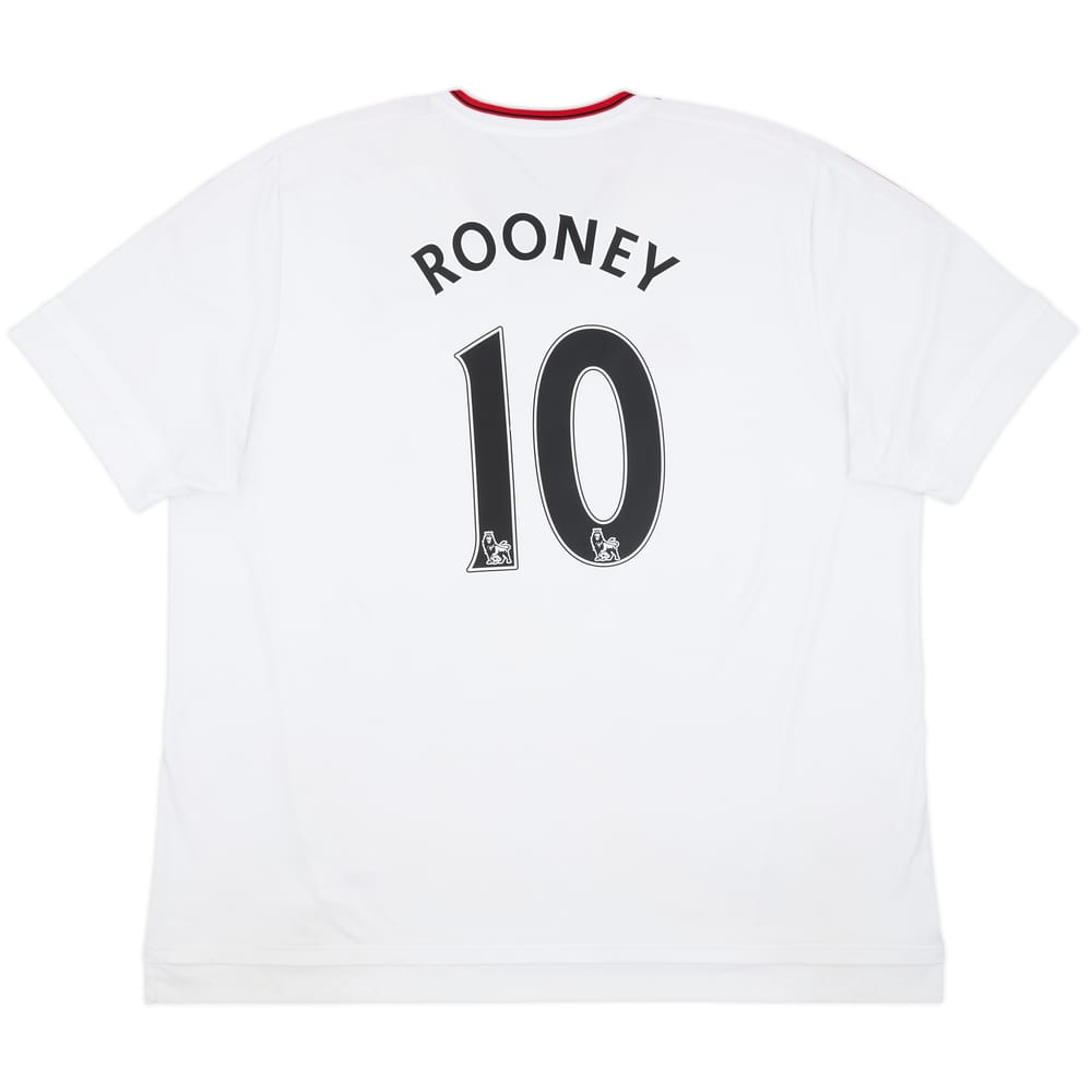 2015-16 Manchester United Away Shirt Rooney #10 - 7/10 - (3XL)