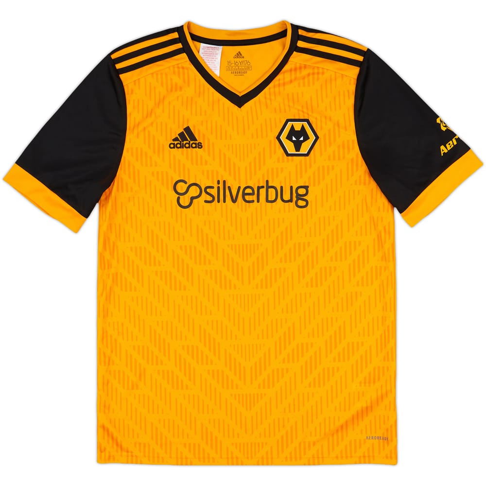 2020-21 Wolves Home Shirt - 7/10 - (XL.Boys)