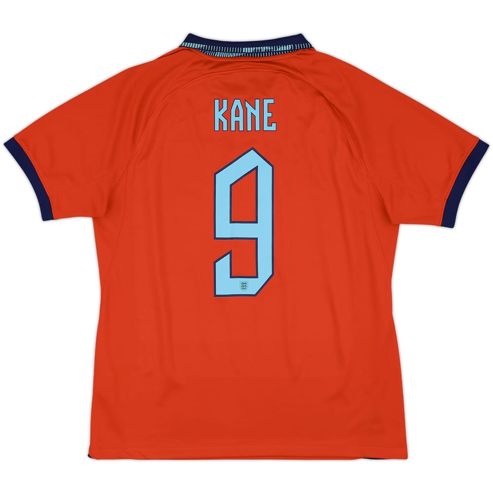 2022-23 England Away Shirt Kane #9 - 10/10 - (L)