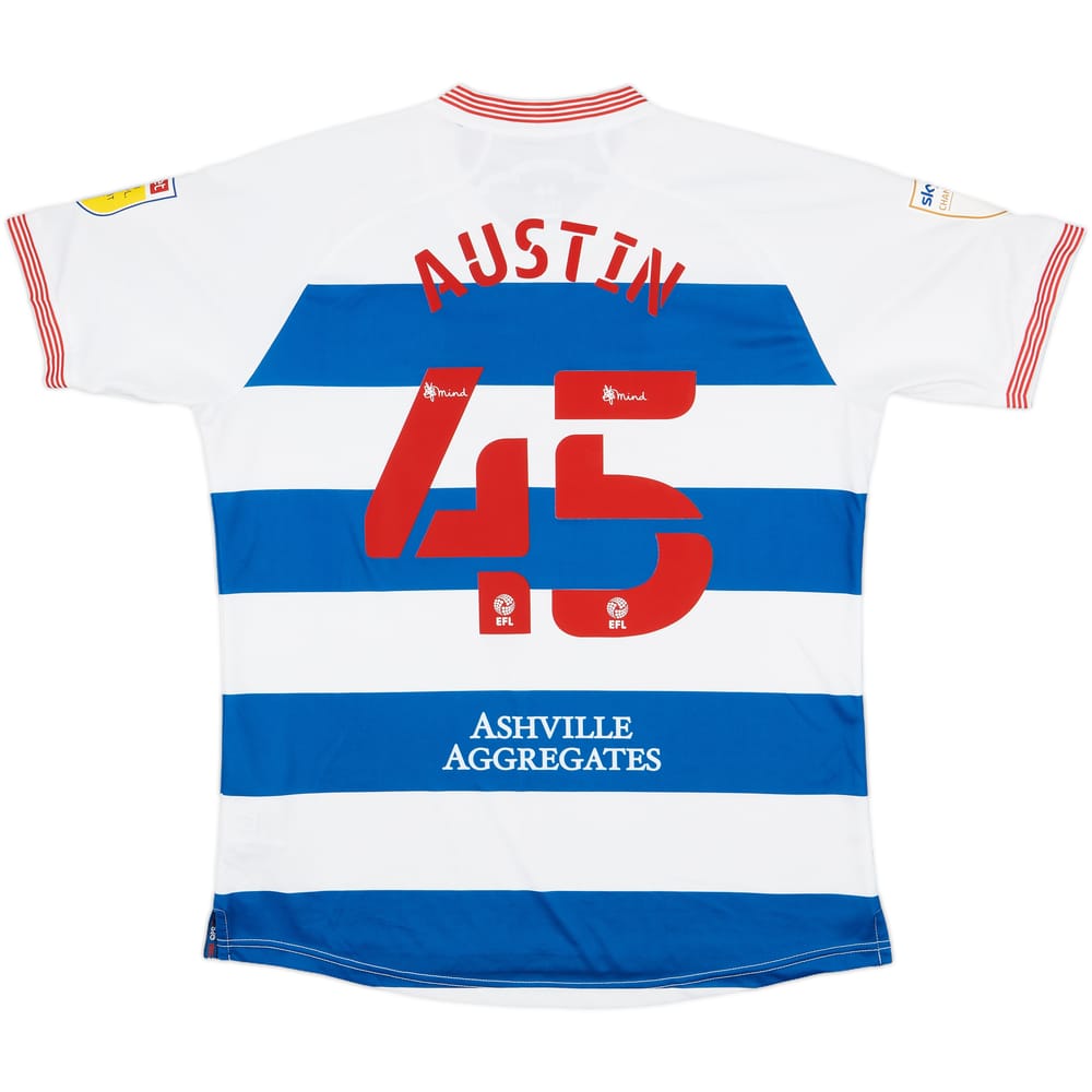 2020-21 QPR Home Shirt Austin #45 - 9/10 - (XL)