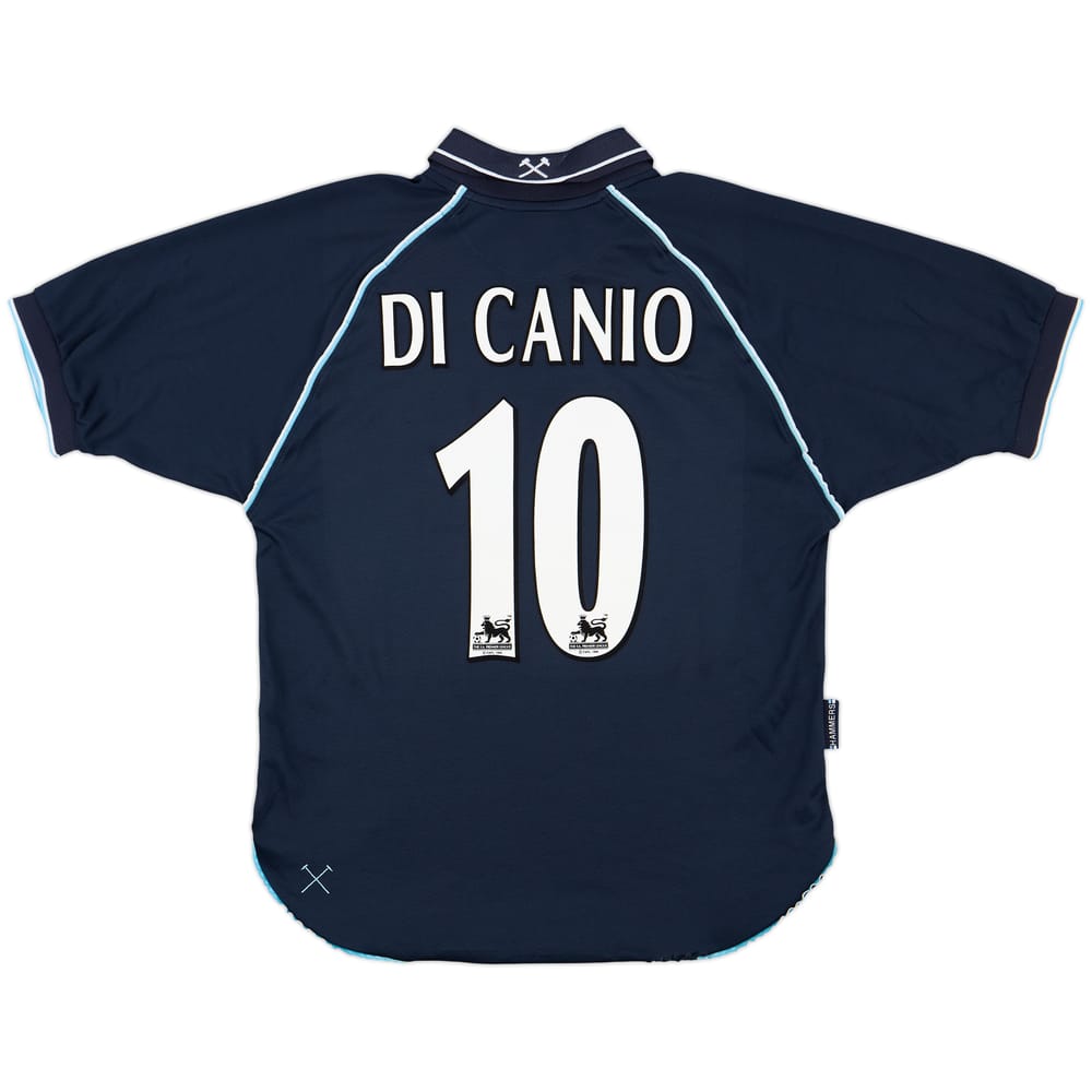 1999-01 West Ham Third Shirt Di Canio #10 - 4/10 - (L)