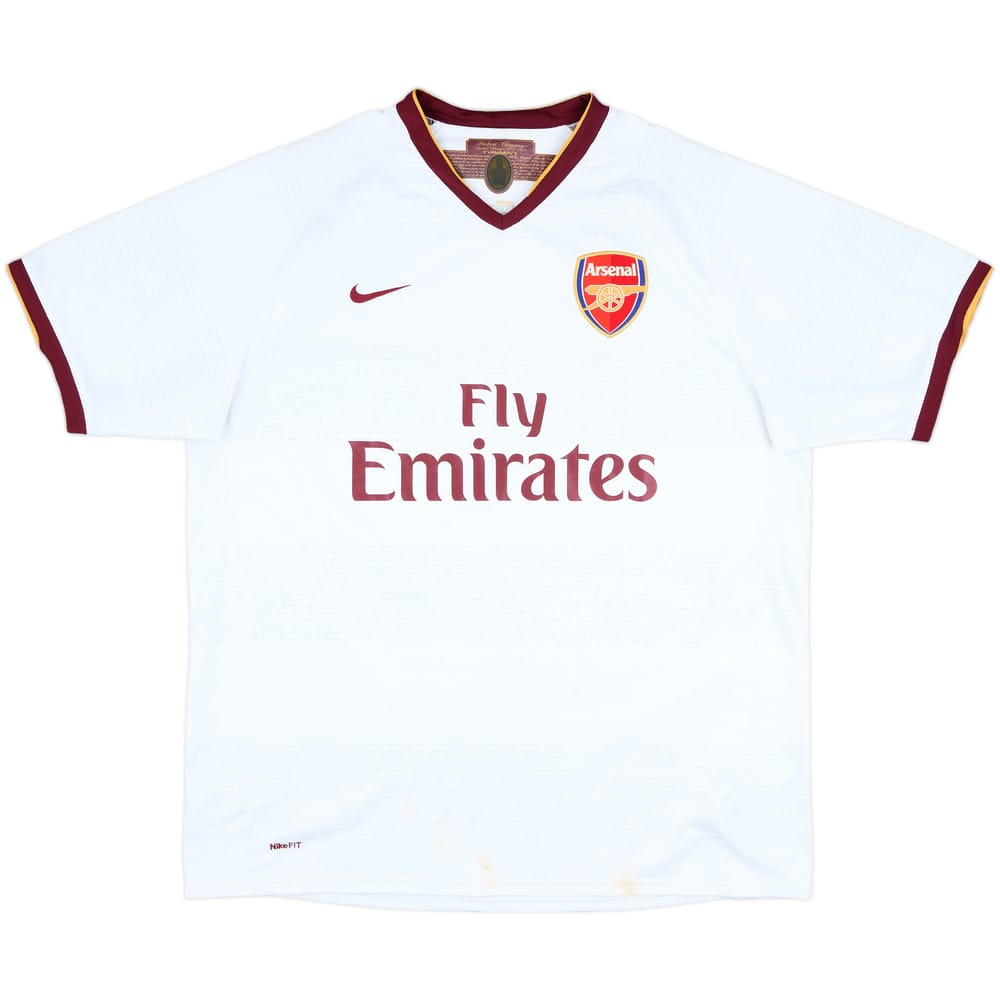 2007-08 Arsenal Away Shirt - 5/10 - (XL)