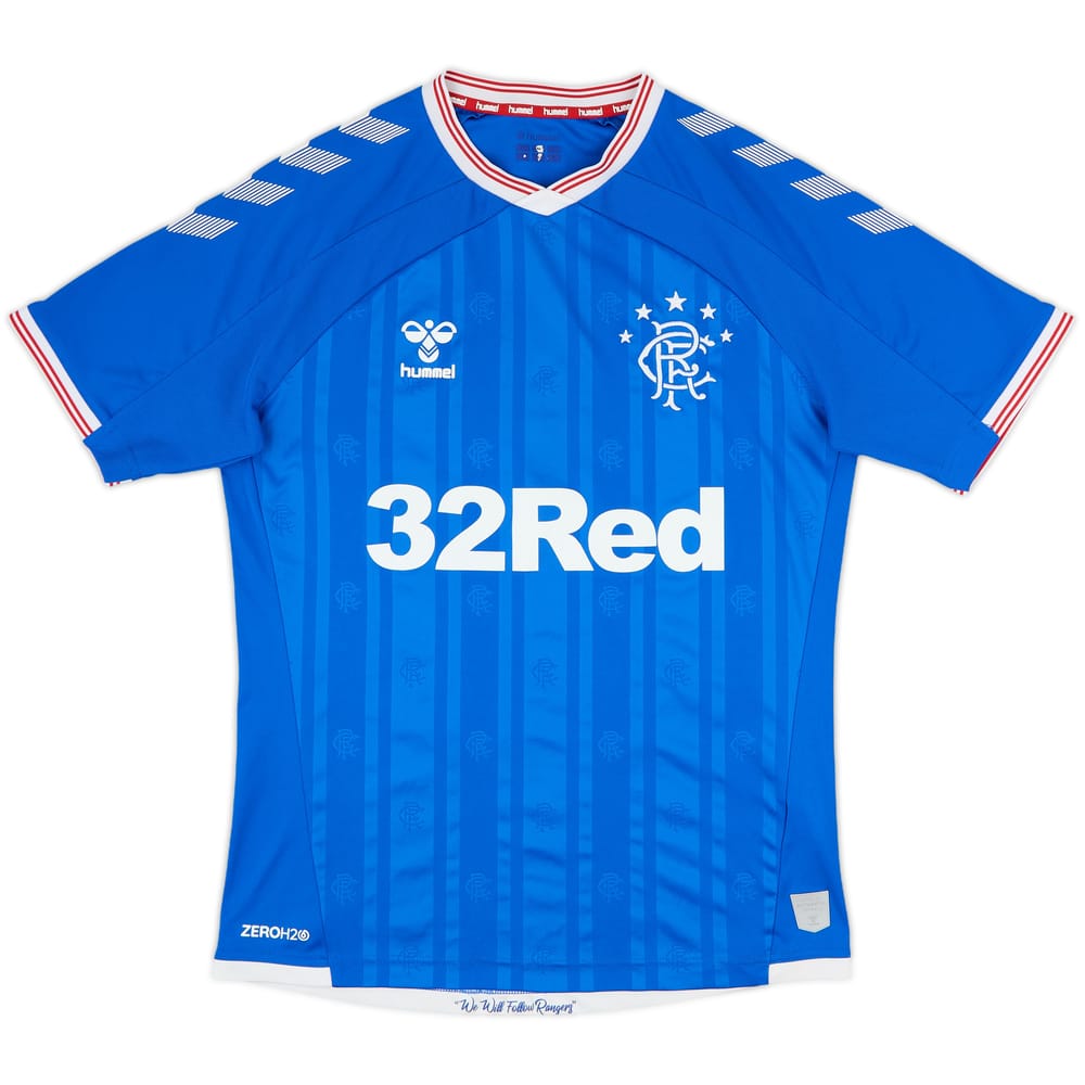 2019-20 Rangers Home Shirt - 9/10 - (M)