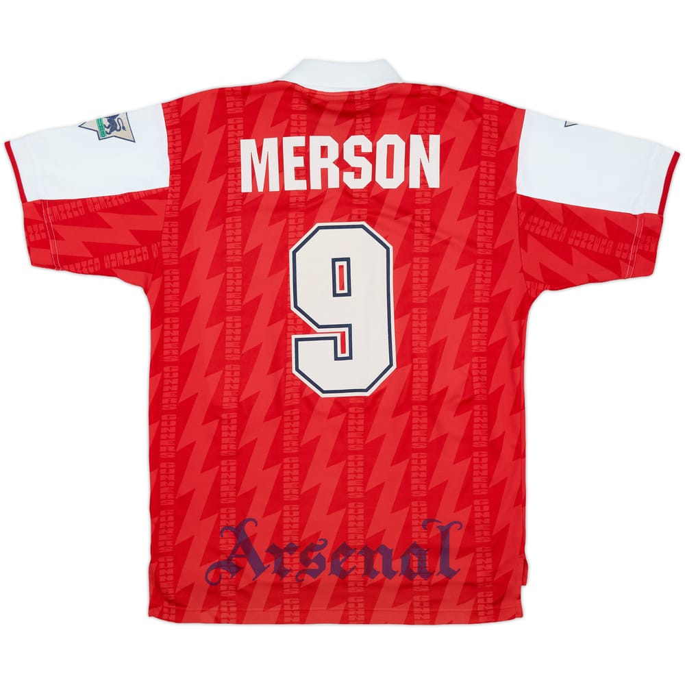 1994-96 Arsenal Home Shirt Merson #9 - 8/10 - (L)