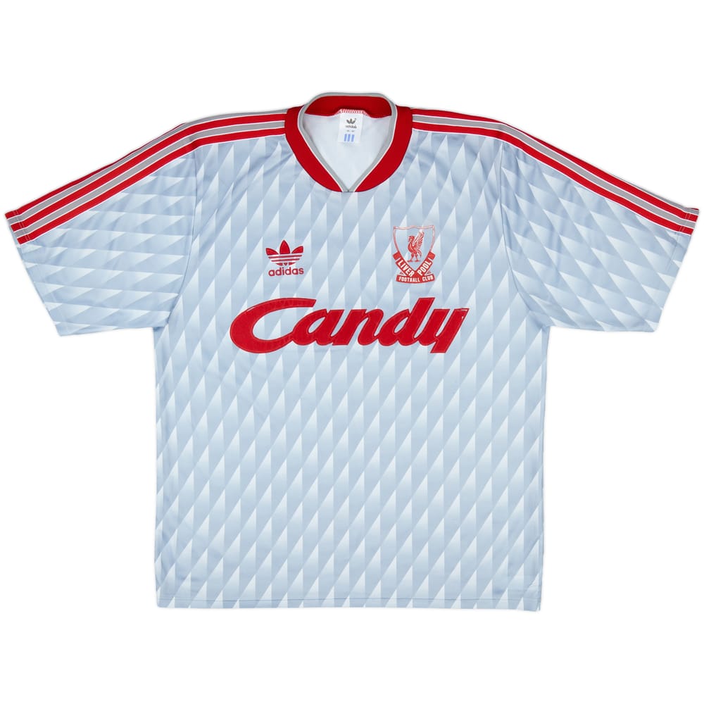 1989-91 Liverpool Away Shirt - 7/10 - (L)