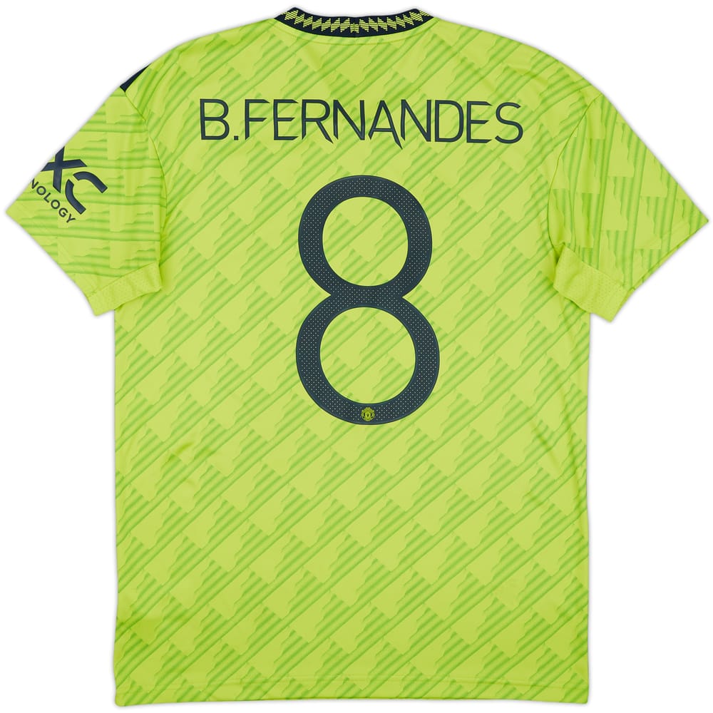 2022-23 Manchester United Third Shirt B.Fernandes #8 - 10/10 - (M)