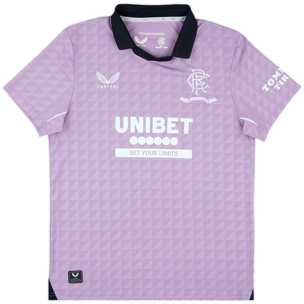 2021-22 Rangers '150 Years Anniversary' Third Shirt - 8/10 - (M)