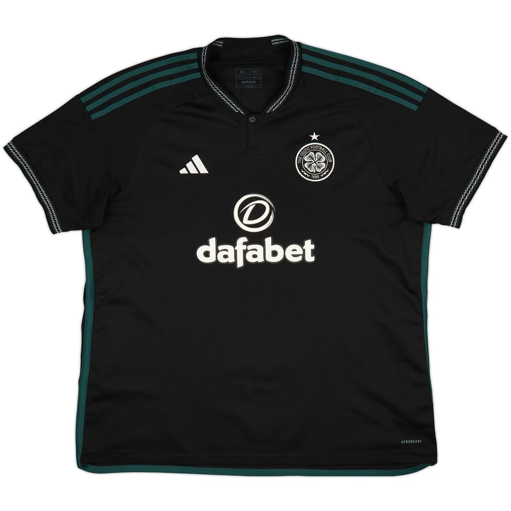 2023-24 Celtic Away Shirt - 9/10 - (XXL)