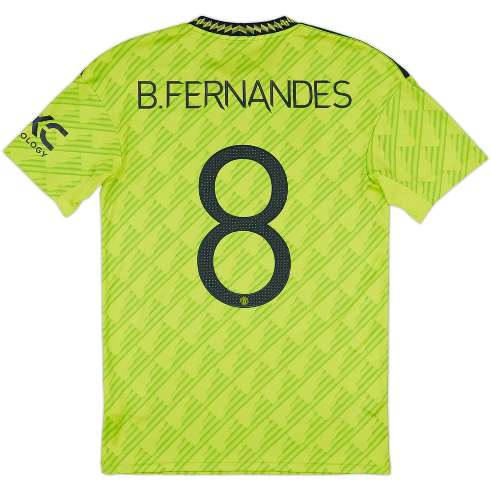 2022-23 Manchester United Third Shirt B.Fernandes #8 - 10/10 - (S)