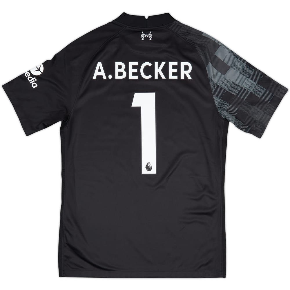 2021-22 Liverpool GK Shirt A.Becker #1 - 10/10 - (S)