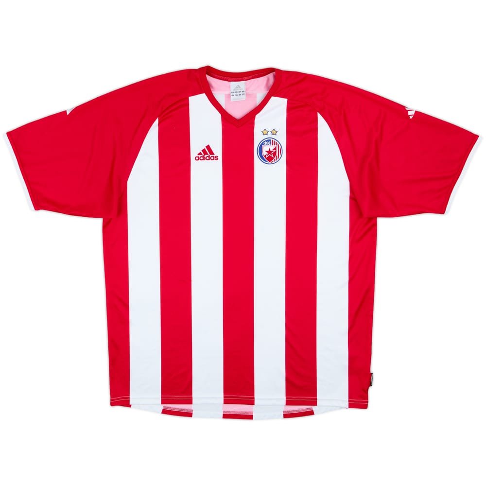 2003-04 Red Star Belgrade Home Shirt - 6/10 - (XL)