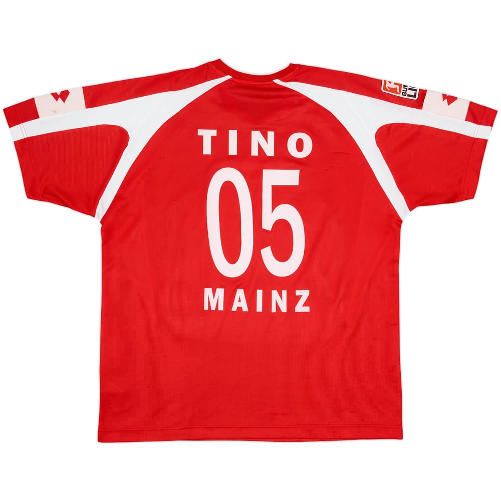 2005-06 FSV Mainz Home Shirt Tino #05 - 6/10 - (XL)