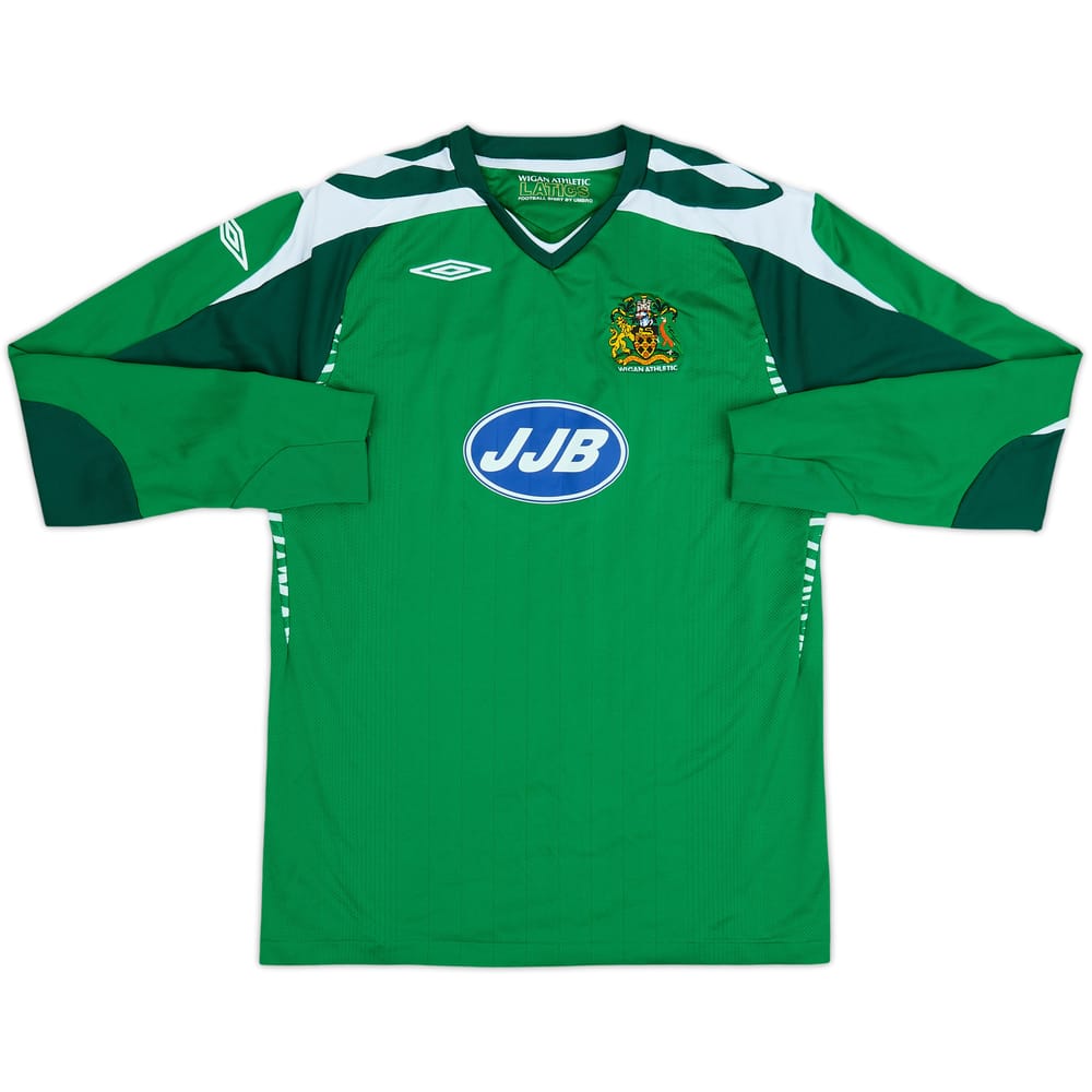 2007-08 Wigan GK Shirt - 8/10 - (15-16 Years)