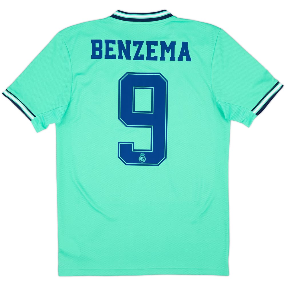 2019-20 Real Madrid Third Shirt Benzema #9 - 8/10 - (S)