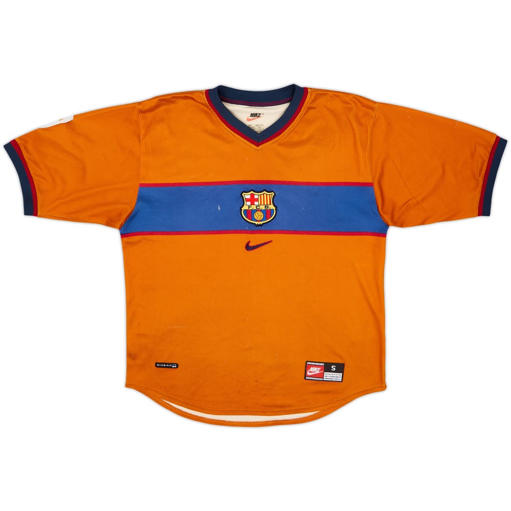 1998-00 Barcelona Away Shirt - 5/10 - (S)