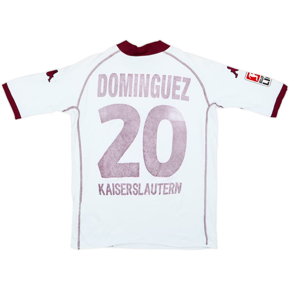 2003-04 Kaiserslautern Away Shirt Dominguez #20 - 5/10 - (M)