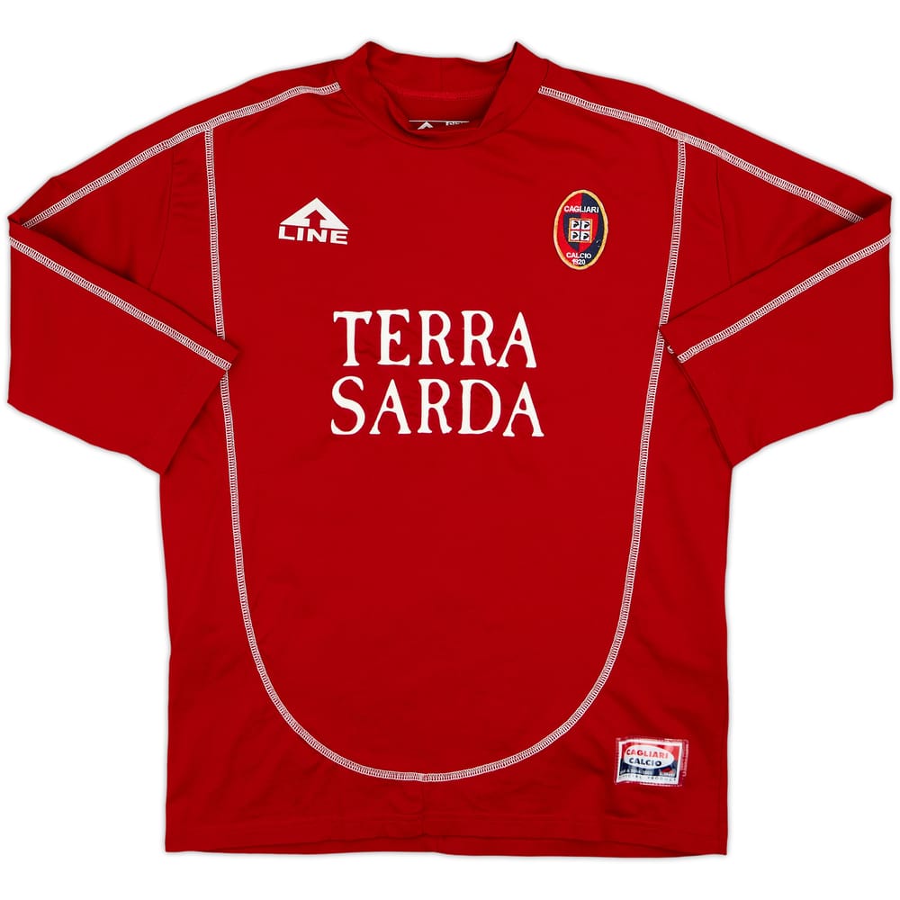Camiseta A-Line de entrenamiento del Cagliari 2003-04 - 8/10 - (L)