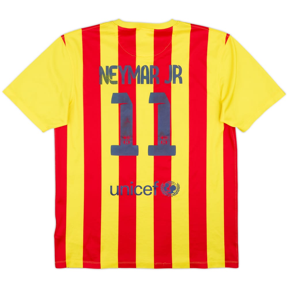2013-15 Barcelona Basic Away Shirt Neymar Jr #11 - 6/10 - (M)