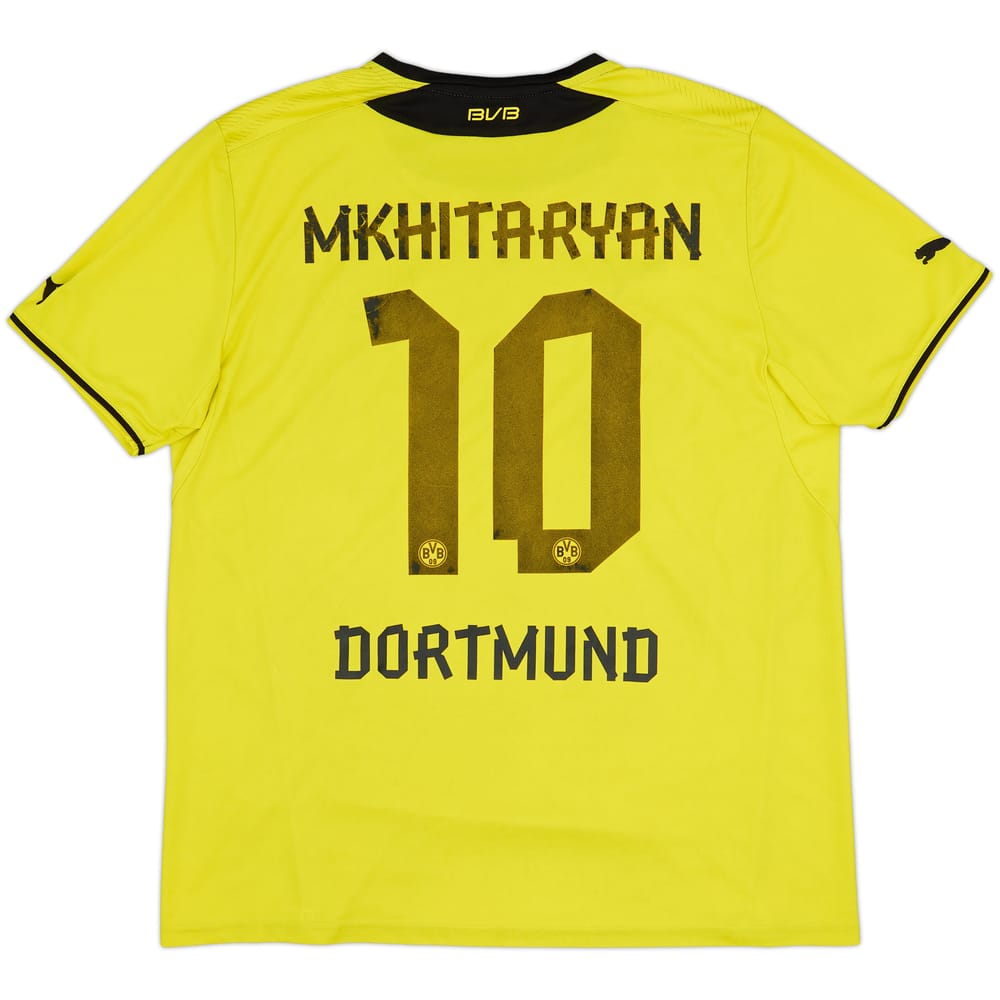 2013-14 Borussia Dortmund Home Shirt Mkhitaryan #10 - 5/10 - (XL)