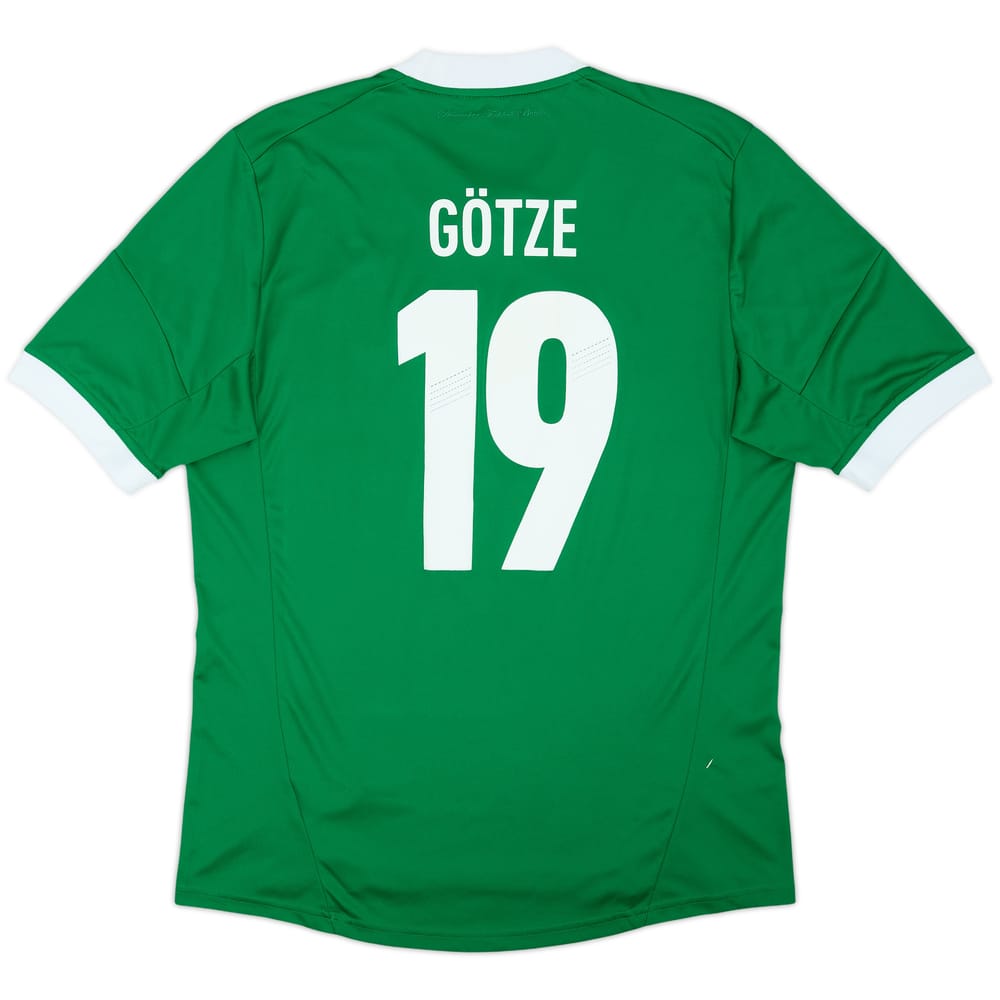 2012-13 Germany Away Shirt Gotze #19 - 7/10 - (L)