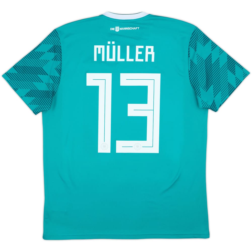 2018-19 Germany Away Shirt Muller #13