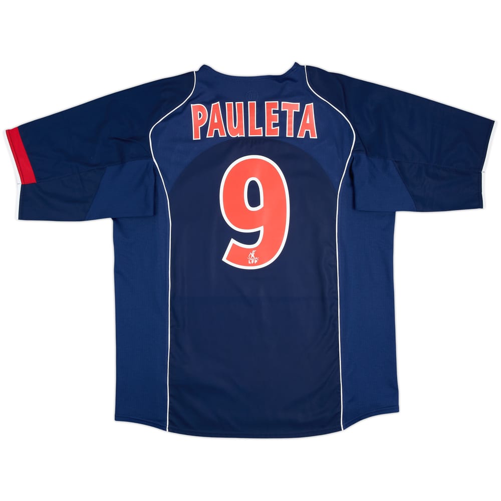 Camiseta de local del Paris Saint-Germain 2004-05 Pauleta #9 - 8/10 - (XL)